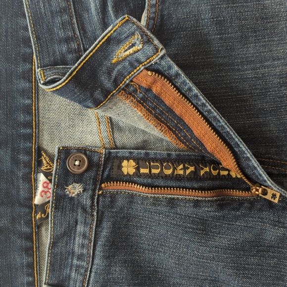 Lucky Brand jeans, Gene Montesand, short inseam, men's 38 - Picture 13 of 15